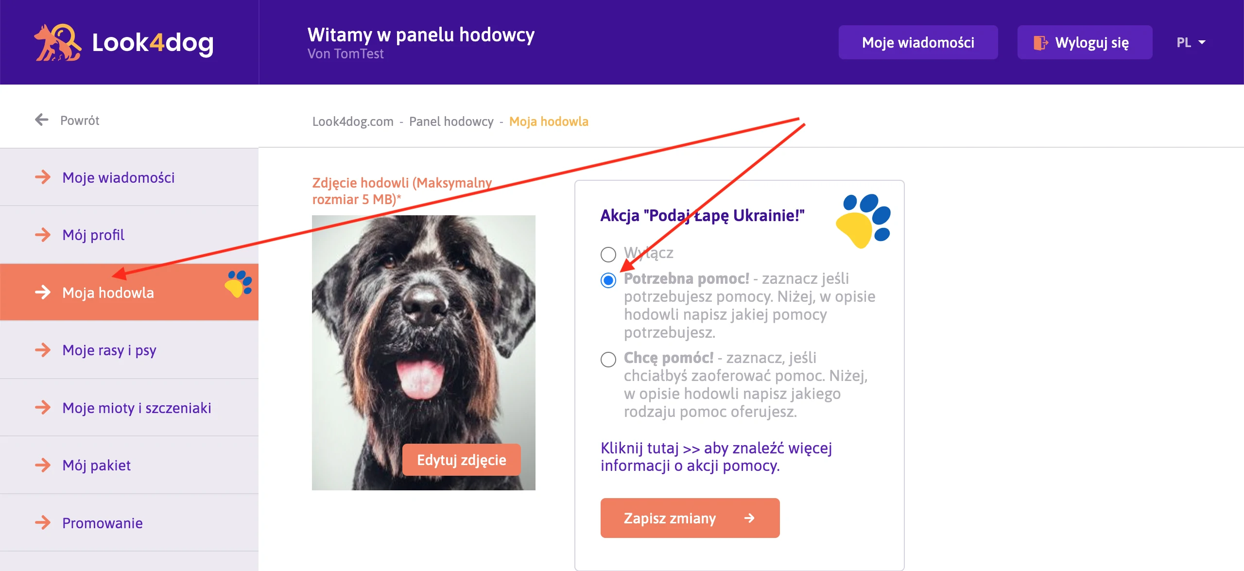 Akcja „Podaj Łapę Ukrainie”