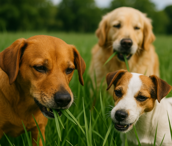 Czy Twój pies je trawę? Oto co może za tym stać i kiedy należy zareagować