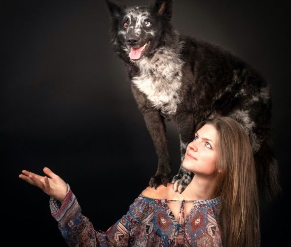 Jagoda Piec i jej pies Stefan w Mam Talent