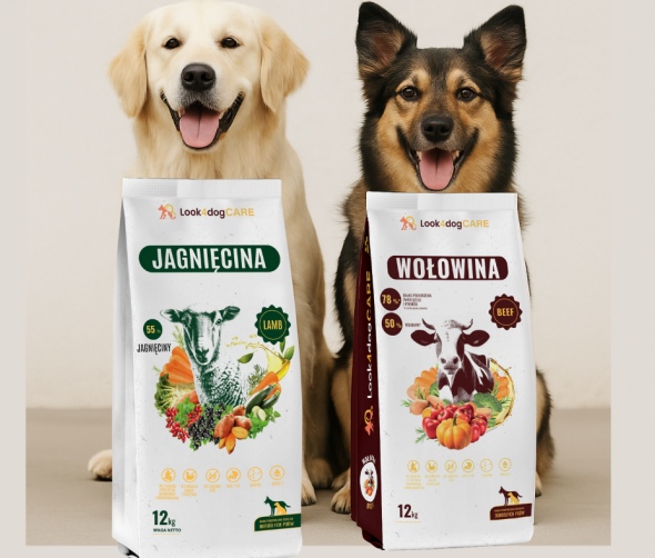 Kluczowe składniki w karmie suchej Look4dog CARE – jak wspierają zdrowie, odporność i sprawność Twojego psa