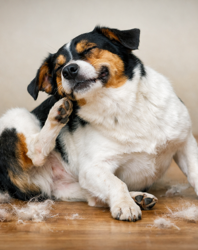 Wypadanie sierści u psa — kiedy to norma, a kiedy choroba?